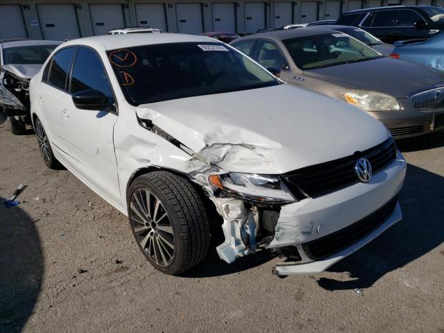 3VW2K7AJ4EM298007 - 2014 VOLKSWAGEN JETTA BASE WHITE photo 1