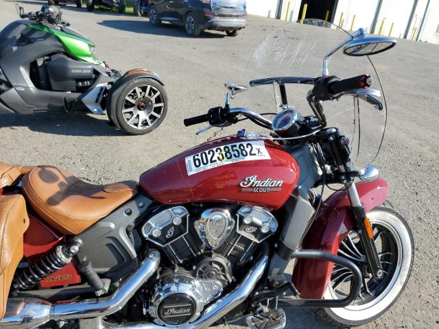 56KMSA008G3110363 - 2016 INDIAN MOTORCYCLE CO. SCOUT ABS RED photo 5