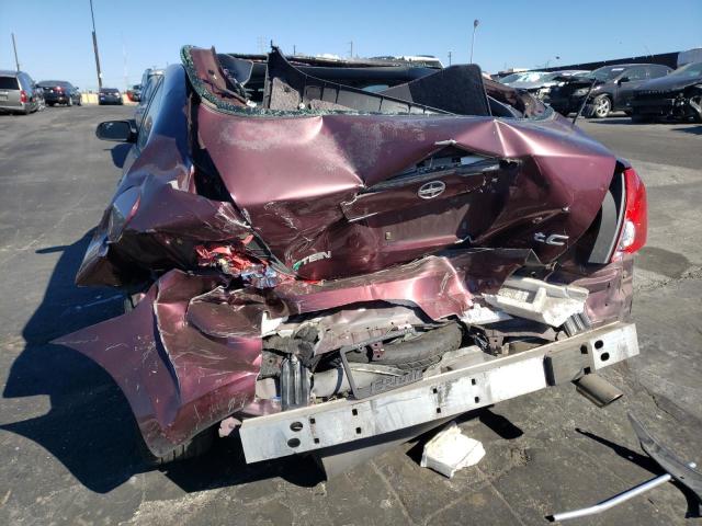 JTKDE167870200155 - 2007 TOYOTA SCION TC 勃艮第红 照片 9