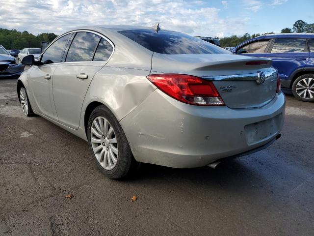 W04GW5EV1B1103112 - 2011 BUICK REGAL CXL SILVER photo 3