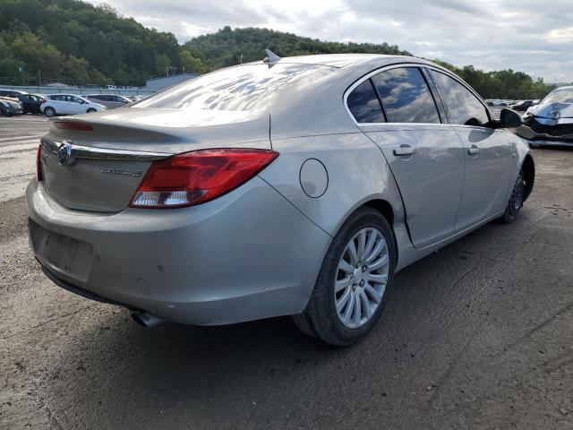 W04GW5EV1B1103112 - 2011 BUICK REGAL CXL SILVER photo 4