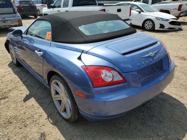 1C3AN65L86X069437 - 2006 CHRYSLER CROSSFIRE BLUE photo 3