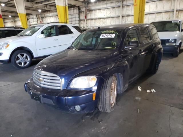 3GNDA13D48S592341 - 2008 CHEVROLET HHR LS BLUE photo 2