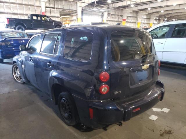 3GNDA13D48S592341 - 2008 CHEVROLET HHR LS BLUE photo 3