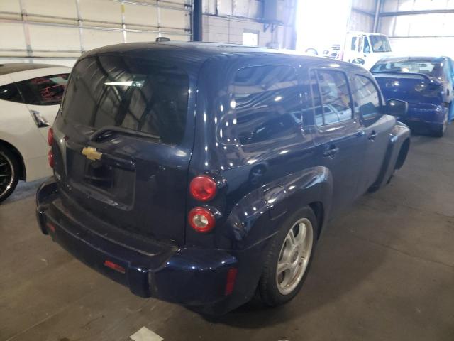 3GNDA13D48S592341 - 2008 CHEVROLET HHR LS BLUE photo 4
