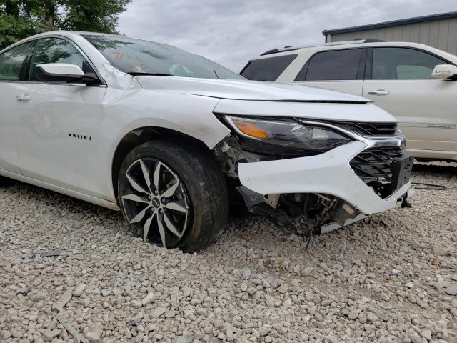 1G1ZG5ST7LF133274 - 2020 CHEVROLET MALIBU RS WHITE photo 9