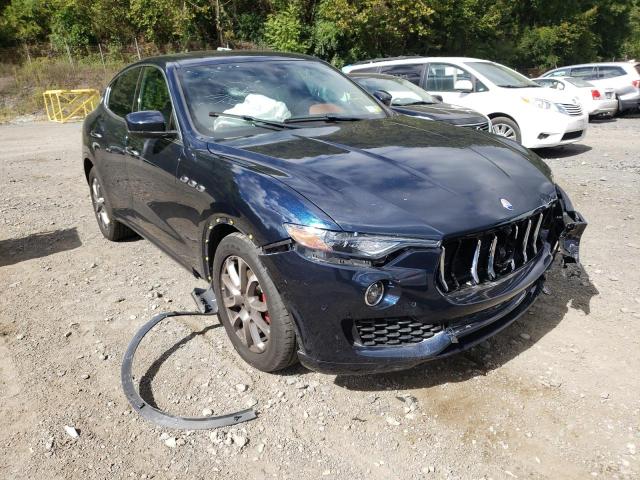 ZN661XUA8KX323482 - 2019 MASERATI LEVANTE BLUE photo 1