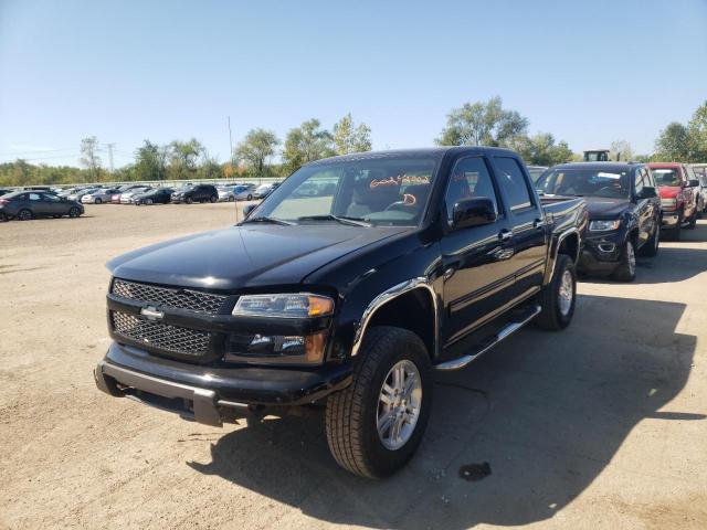 1GCHTCFEXC8103043 - 2012 CHEVROLET COLORADO L BLACK photo 2