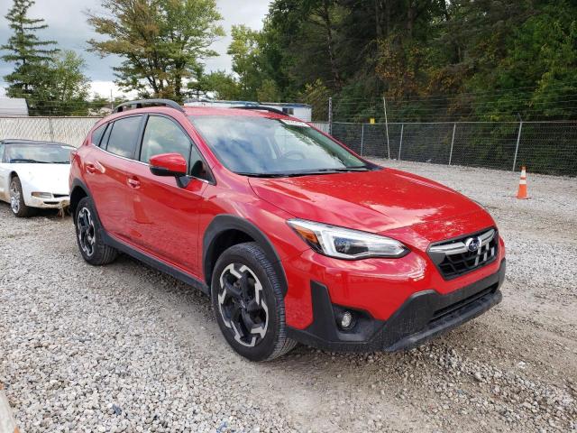 JF2GTHMC0MH349628 - 2021 SUBARU CROSSTREK RED photo 1