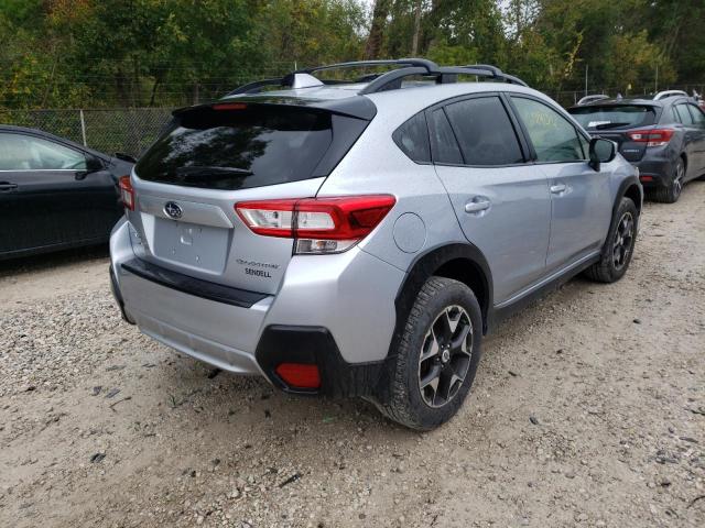 JF2GTADC2JH212421 - 2018 SUBARU CROSSTREK SILVER photo 4