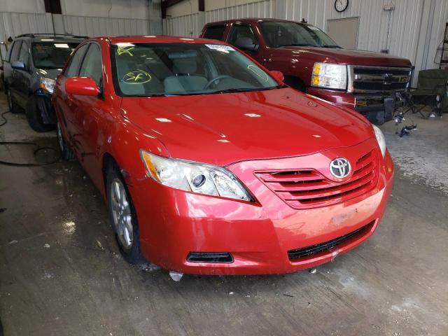 4T4BE46K08R046640 - 2008 TOYOTA CAMRY CE RED photo 1