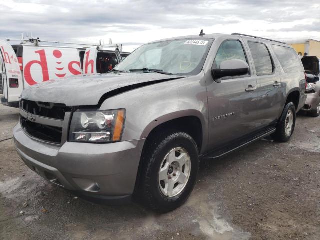 1GNFK16338J208558 - 2008 CHEVROLET SUBURBAN K GRAY photo 2