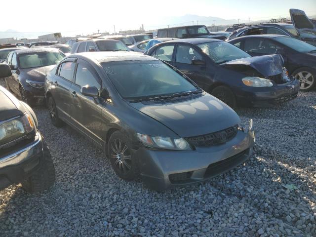 2HGFA15869H502808 - 2009 HONDA CIVIC EX SILVER photo 1