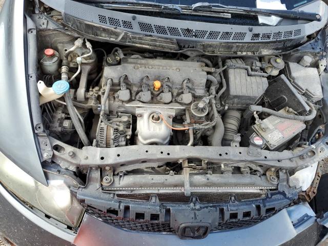 2HGFA15869H502808 - 2009 HONDA CIVIC EX SILVER photo 7