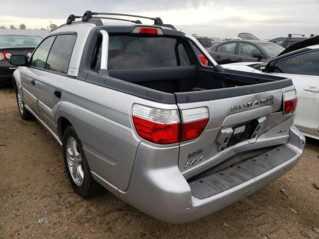 4S4BT62C137112811 - 2003 SUBARU BAJA SPORT SILVER photo 3