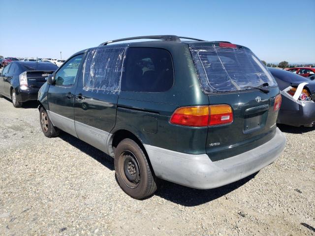 4T3ZF13C1YU286420 - 2000 TOYOTA SIENNA LE GREEN photo 3