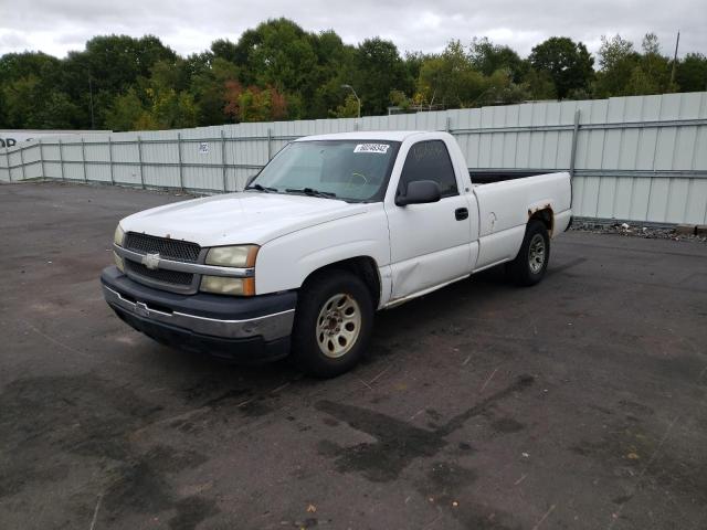 1GCEC14X34Z110035 - 2004 CHEVROLET SILVERADO WHITE photo 2