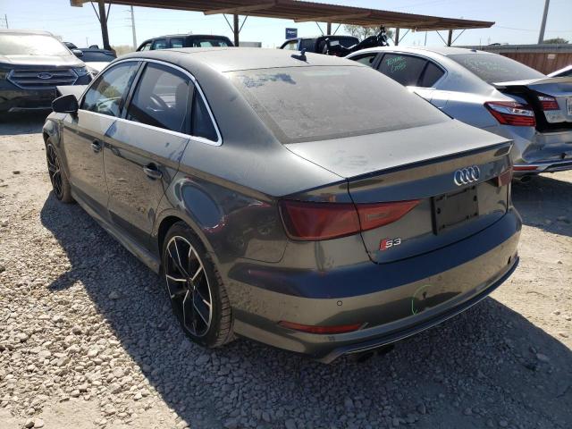 WAUBFGFFXF1033101 - 2015 AUDI S3 PREMIUM GRAY photo 3