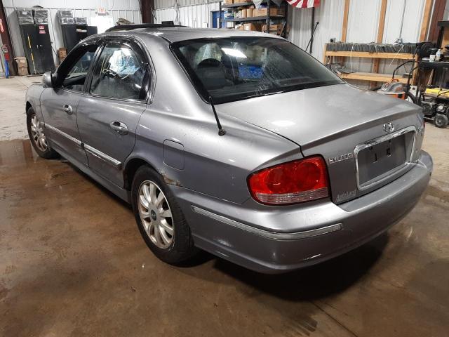 KMHWF35H25A210461 - 2005 HYUNDAI SONATA GLS GRAY photo 3