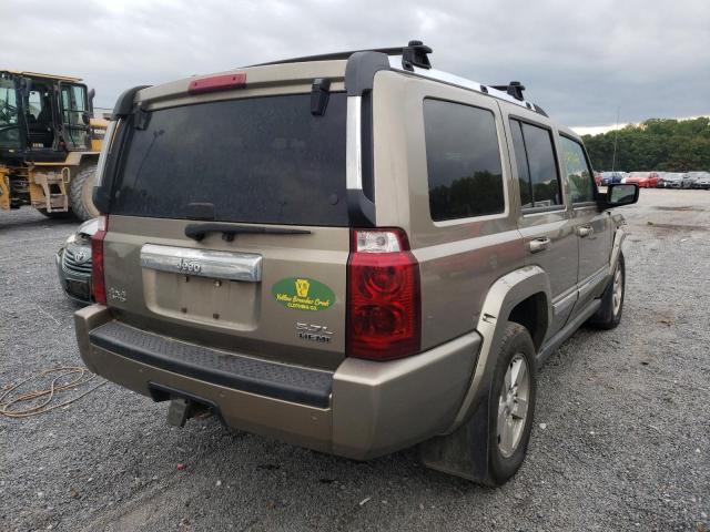 1J8HG58256C319928 - 2006 JEEP COMMANDER თაფლისფერი ფოტო 4