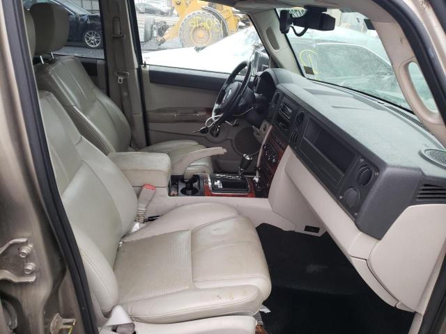 1J8HG58256C319928 - 2006 JEEP COMMANDER თაფლისფერი ფოტო 5