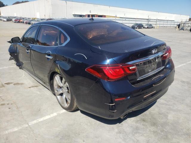 JN1BY1PP2FM600632 - 2015 INFINITI Q70L 3.7 BLACK photo 3