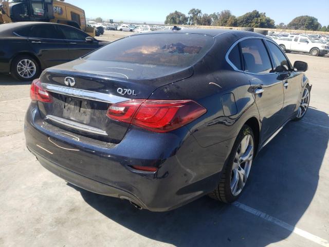 JN1BY1PP2FM600632 - 2015 INFINITI Q70L 3.7 BLACK photo 4