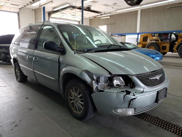 2C8GP64L93R233420 - 2003 CHRYSLER TOWN & COU GREEN photo 1