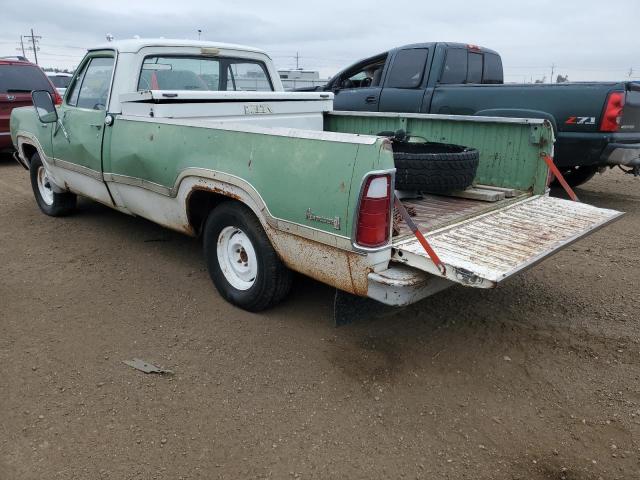 D14AF3S007956 - 1973 DODGE D150 PICKU GREEN photo 3