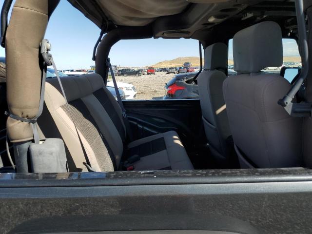 1J4AA5D13AL122881 - 2010 JEEP WRANGLER S BLACK photo 6