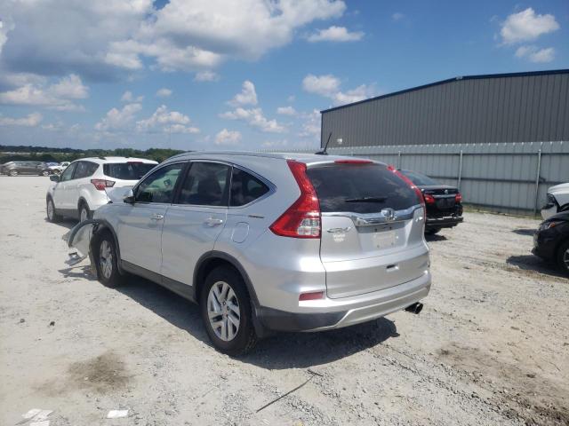 2HKRM4H71FH615253 - 2015 HONDA CR-V EXL SILVER photo 3