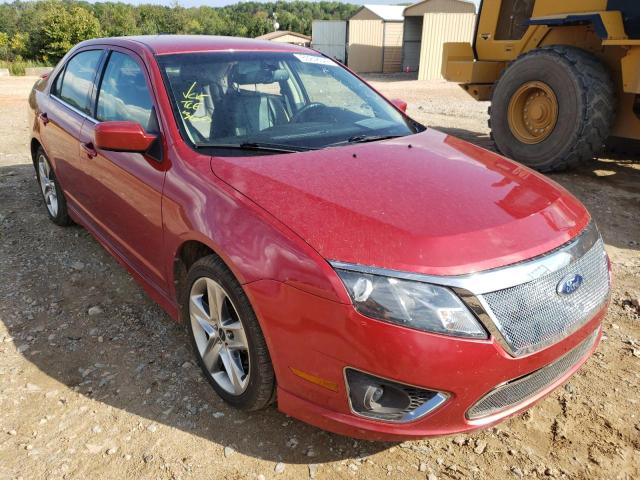 3FAHP0KC5BR119399 - 2011 FORD FUSION SPO MAROON photo 1