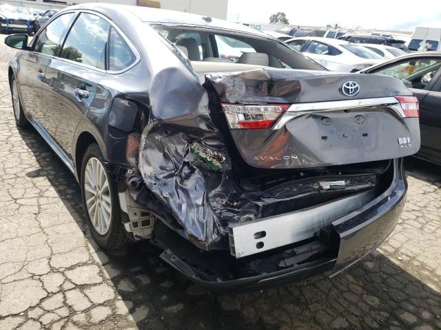 4T1BD1EB8EU028234 - 2014 TOYOTA AVALON HYB GRAY photo 9