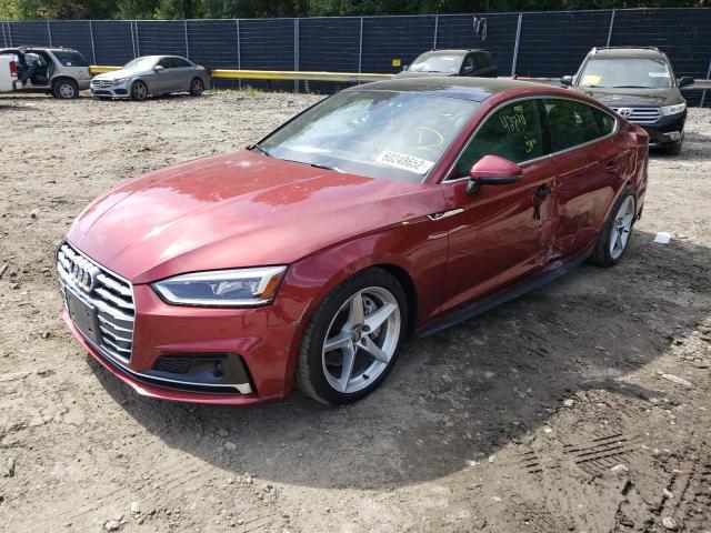 WAUFNCF50JA061051 - 2018 AUDI A5 PRESTIG RED photo 2