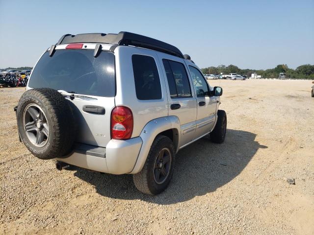 1J4GL38KX3W634568 - 2003 JEEP LIBERTY RE SILVER photo 4