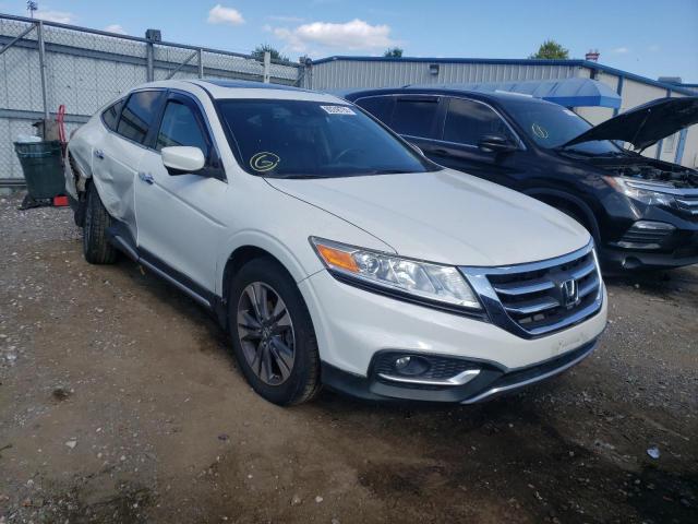 5J6TF2H53DL003450 - 2013 HONDA CROSSTOUR WHITE photo 1