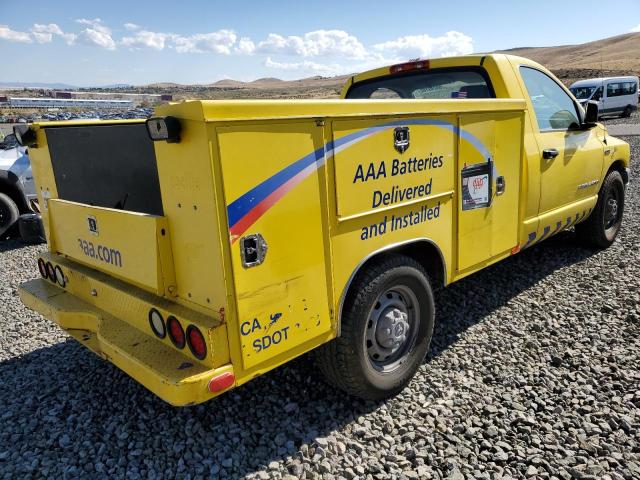 3D6WR26D36G188193 - 2006 DODGE RAM 2500 S Դեղին լուսանկար 4