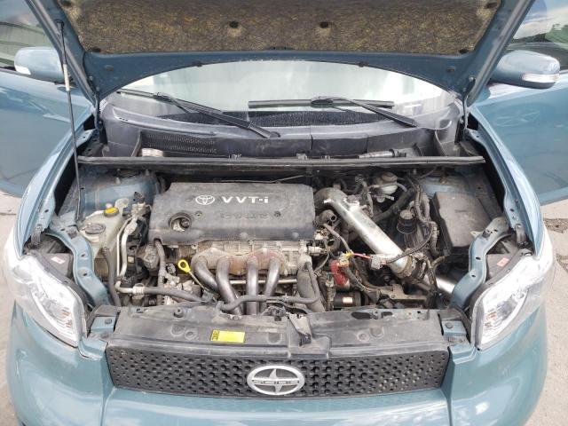 JTLKE50E381013595 - 2008 TOYOTA SCION TURQUOISE photo 7