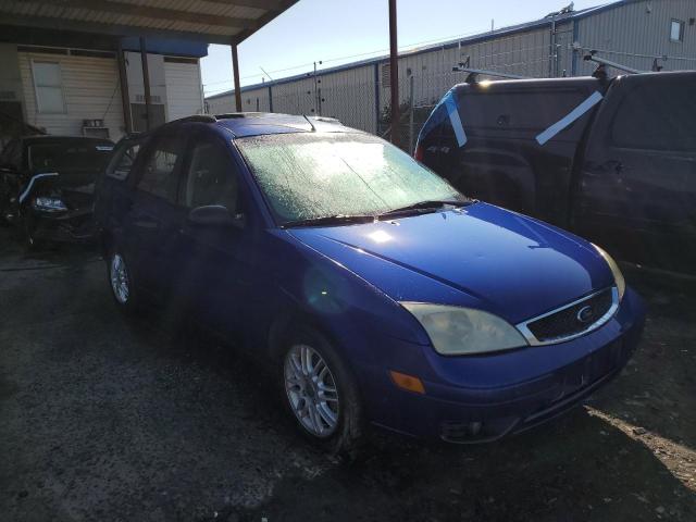 1FAFP36N46W113410 - 2006 FORD FOCUS ZXW BLUE photo 1