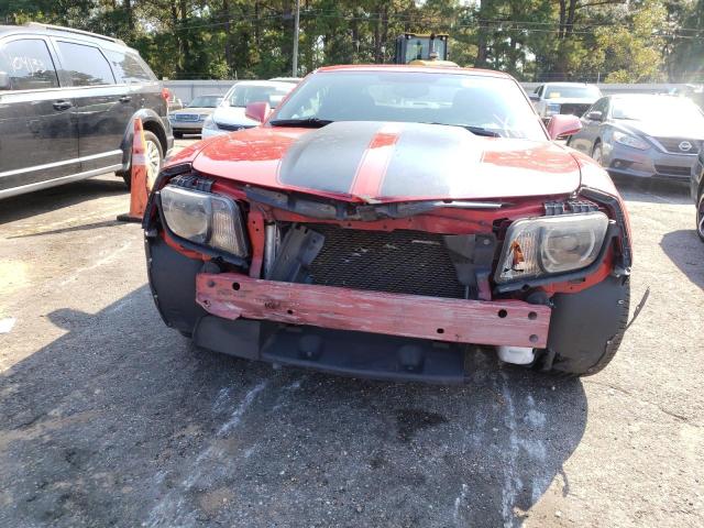 2G1FC1ED3B9171720 - 2011 CHEVROLET CAMARO RS RED photo 9