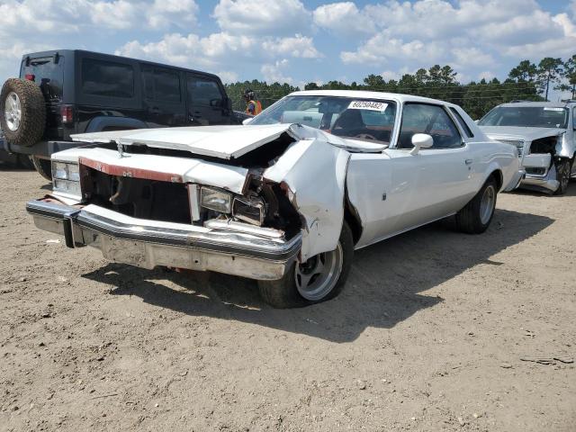 4J57H7Z120136 - 1977 BUICK 2DR SPECIA WHITE photo 2