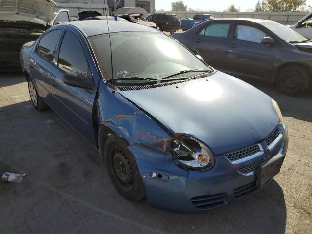 1B3ES26C03D171391 - 2003 DODGE NEON SE BLUE photo 1