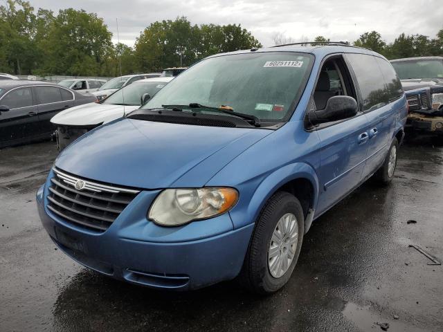 2A4GP44R67R322632 - 2007 CHRYSLER TOWN & COU BLUE photo 2