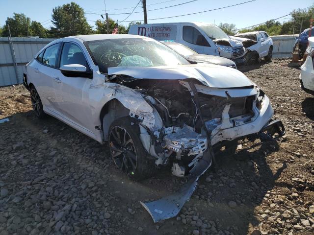 2HGFC2F81LH513804 - 2020 HONDA CIVIC SPOR WHITE photo 1