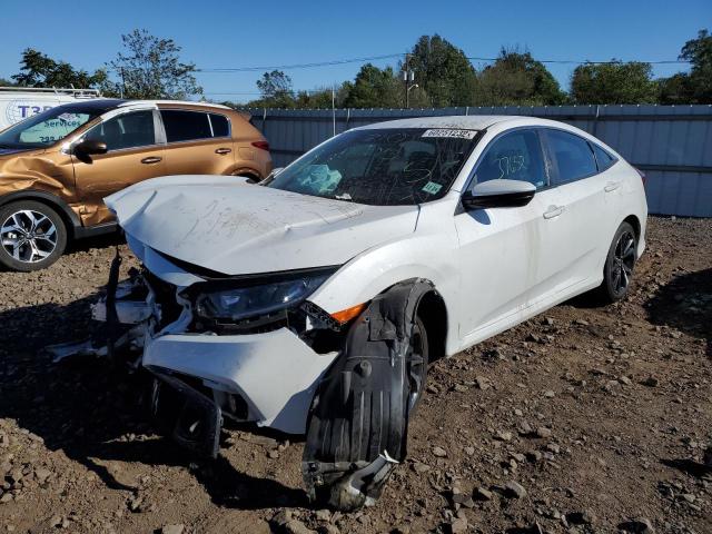 2HGFC2F81LH513804 - 2020 HONDA CIVIC SPOR WHITE photo 2
