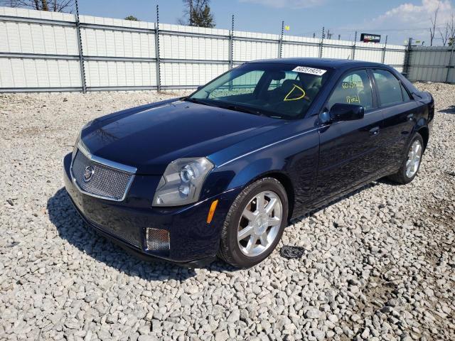 1G6DP567450116472 - 2005 CADILLAC CTS HI FEA BLUE photo 2