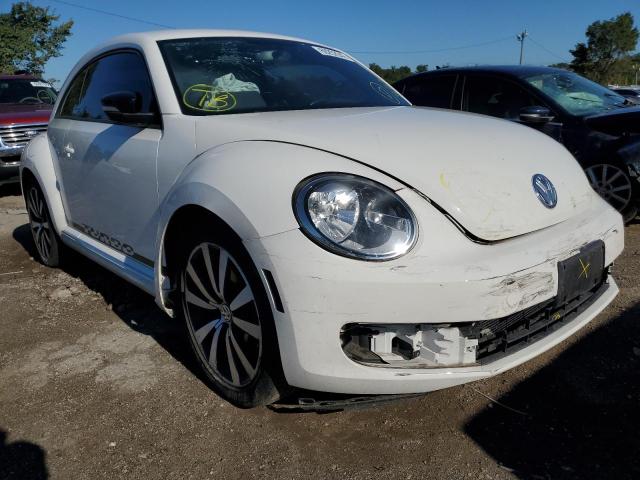 3VWVA7AT5CM606316 - 2012 VOLKSWAGEN BEETLE TUR WHITE photo 1