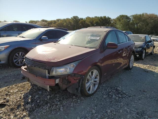 1G1PG5SB1G7106604 - 2016 CHEVROLET CRUZE LIMI RED photo 2