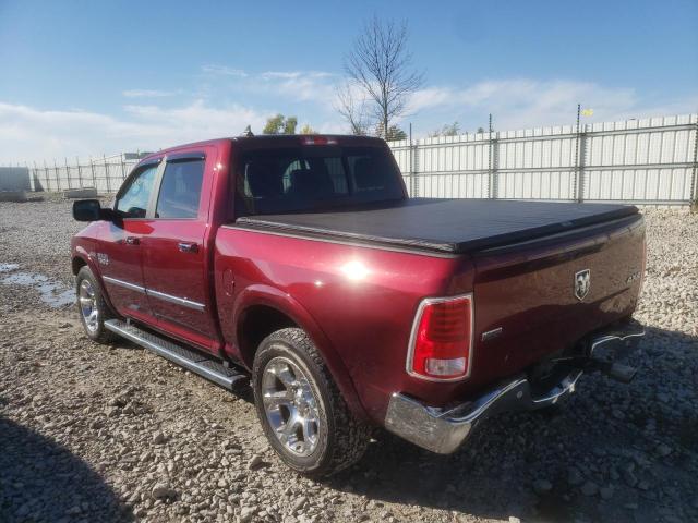 1C6RR7NT9HS692016 - 2017 RAM 1500 LARAM MAROON photo 3