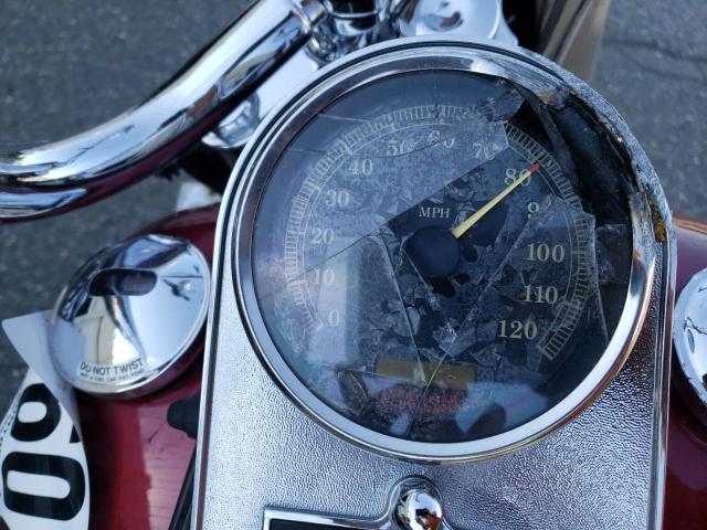 1HD1BWB145Y045084 - 2005 HARLEY-DAVIDSON FLSTCI BURGUNDY photo 8